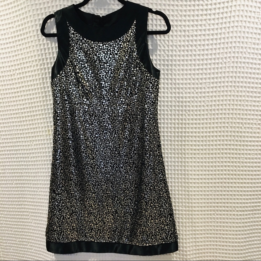 Brand New Jessica McClintock metallic party dress